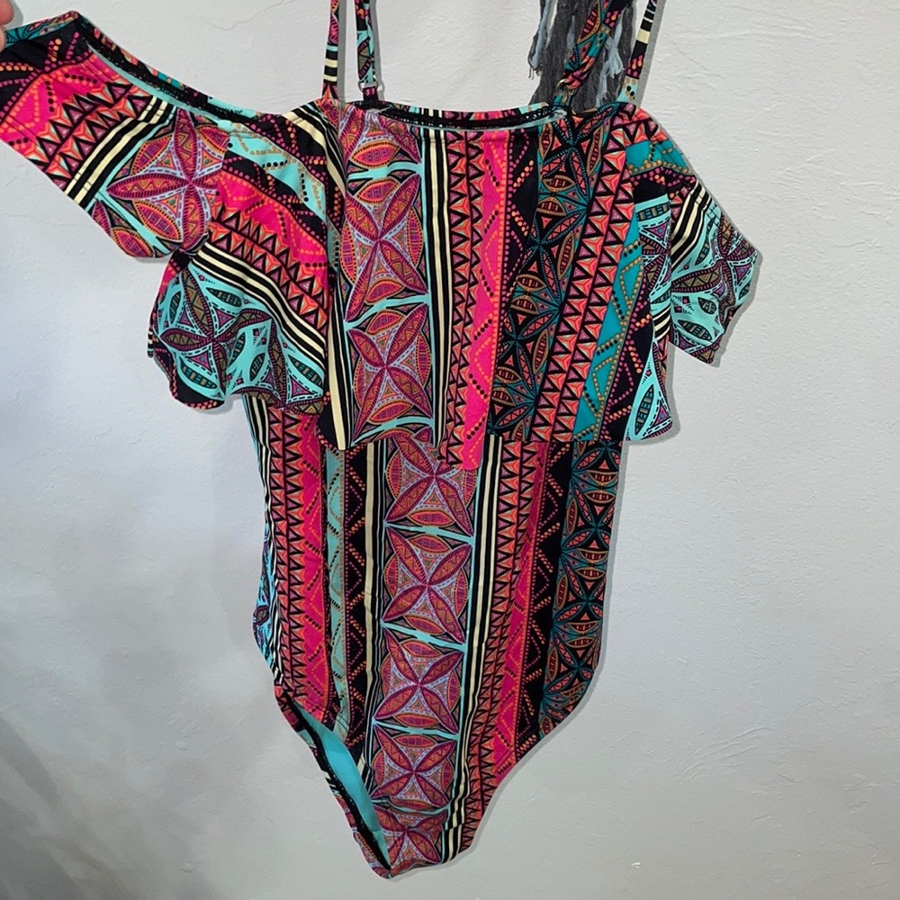Dillard's one piece swimsuit.